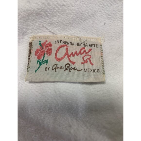 Ana Rosa OS Artsy Hand-Painted Floral Coastal Lightweight Maxi Dress Feminine - Picture 4 of 7